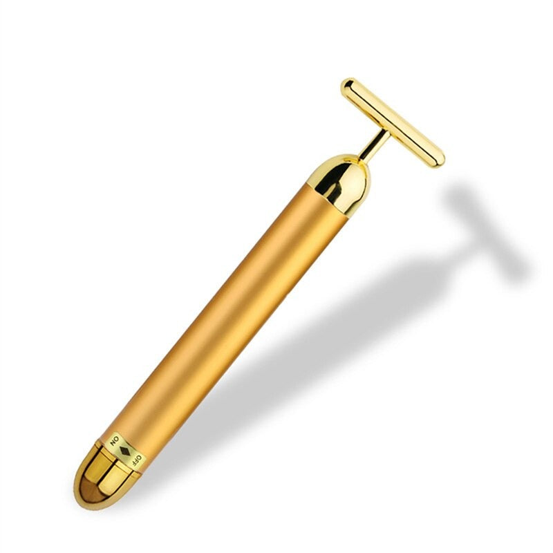 24K-Gold T Facial Massager